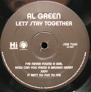 Al Green : Let's Stay Together (LP, Album, RE)