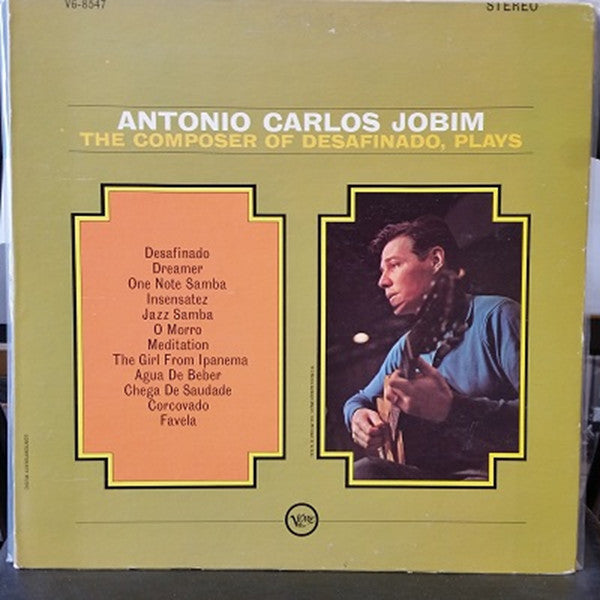Antonio Carlos Jobim : The Composer Of Desafinado, Plays (LP, Album, RE, Gat)