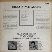 Charger l&#39;image dans la galerie, Ricky Nelson (2) : Ricky Sings Again (LP, Album, Mono, Hol)
