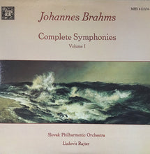 Load image into Gallery viewer, Johannes Brahms - Slovak Philharmonic Orchestra, Ľudovít Rajter : Complete Symphonies Volume I (2xLP)
