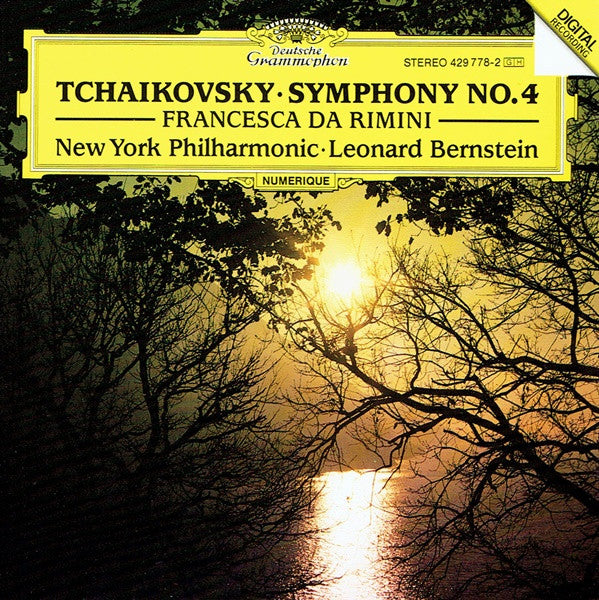 Tchaikovsky*, New York Philharmonic, Leonard Bernstein : Symphony No. 4 / Francesca Da Rimini (CD, Album)