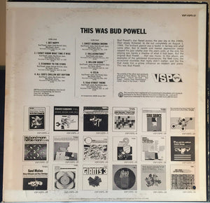 Bud Powell : This Was Bud Powell (LP, Comp)