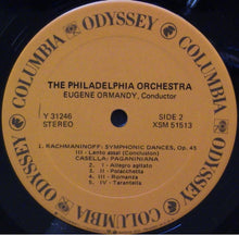 Charger l&#39;image dans la galerie, Rachmaninoff* / Casella*, The Philadelphia Orchestra, Eugene Ormandy : Symphonic Dances / Paganiniana (LP)
