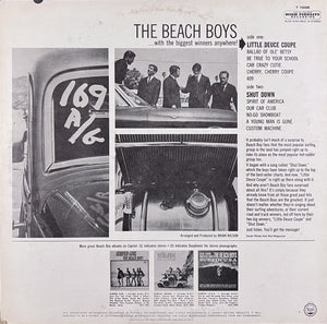 The Beach Boys : Little Deuce Coupe (LP, Album, Mono)