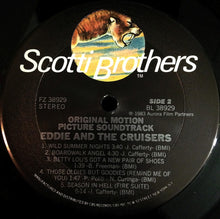 Laden Sie das Bild in den Galerie-Viewer, John Cafferty And The Beaver Brown Band : Eddie And The Cruisers (Original Motion Picture Soundtrack) (LP, Album, Pit)
