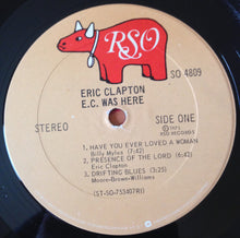 Load image into Gallery viewer, Eric Clapton : E.C. Was Here (LP, Album, PRC)
