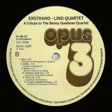 Charger l'image dans la galerie, Erstrand-Lind Quartet : A Tribute To The Benny Goodman Quartet (LP, Album)
