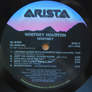 Whitney Houston : Whitney (LP, Album, Spe)