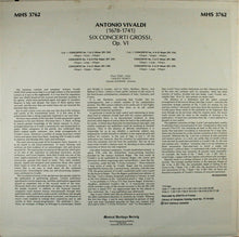 Charger l&#39;image dans la galerie, Antonio Vivaldi, Piero Toso, I Solisti Veneti, Claudio Scimone : Six Concerti Grossi, Op. VI (LP)
