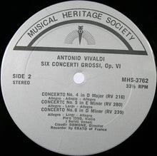Charger l&#39;image dans la galerie, Antonio Vivaldi, Piero Toso, I Solisti Veneti, Claudio Scimone : Six Concerti Grossi, Op. VI (LP)
