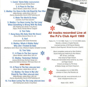 Timi Yuro : Live At P.J.'s (CD, Album)