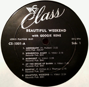 Googie Rene : Beautiful Weekend (LP, Album)