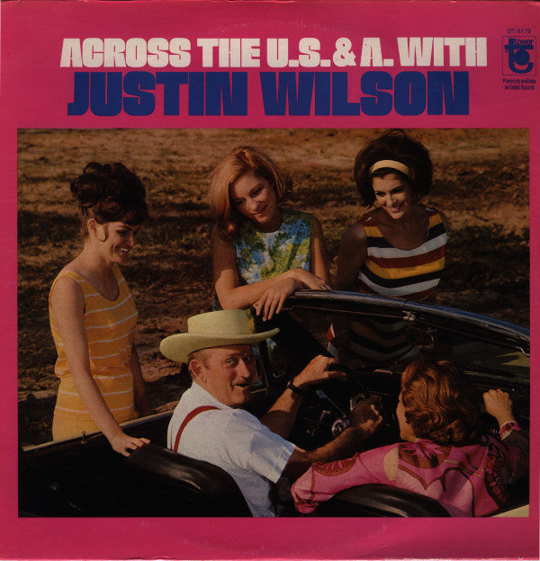 Justin Wilson : Across The US&A With Justin Wilson (LP)