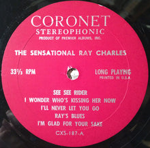 Load image into Gallery viewer, Ray Charles : The Sensational Ray Charles (LP, Comp)
