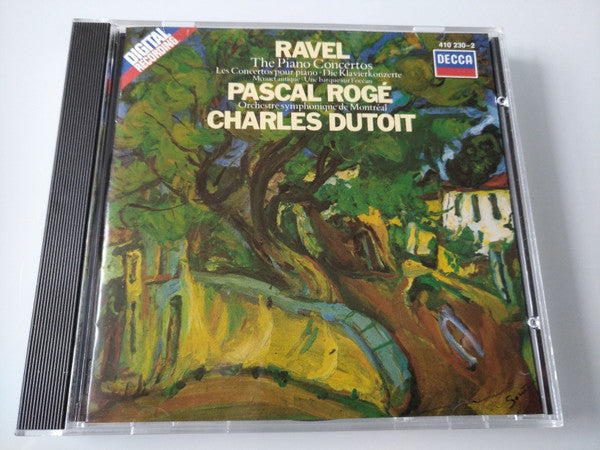 Ravel* - Pascal Rogé • Orchestre symphonique de Montréal • Charles Dutoit : The Piano Concertos • Menuet Antique • Une Barque Sur L'océan (CD, Album, RP)