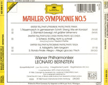 Charger l&#39;image dans la galerie, Mahler* - Wiener Philharmoniker, Leonard Bernstein : Symphonie No.5 (CD, Album)
