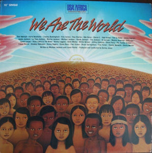 USA For Africa : We Are The World (12", Single, Pit)