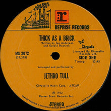 Load image into Gallery viewer, Jethro Tull : Thick As A Brick (LP, Album, Gat)
