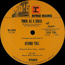 Laden Sie das Bild in den Galerie-Viewer, Jethro Tull : Thick As A Brick (LP, Album, Gat)
