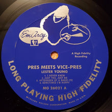Load image into Gallery viewer, Pres (2) Meets Vice Pres : Pres Meets Vice Pres (10", Comp, Mono)
