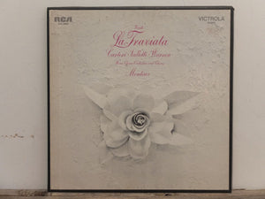 Verdi*, Carteri*, Valletti*, Warren*, Rome Opera Orchestra* And Chorus*, Monteux* : La Traviata (2xLP, Mono)