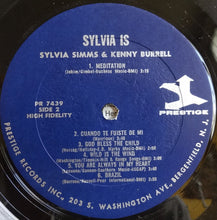 Load image into Gallery viewer, Sylvia Syms With Kenny Burrell : Sylvia Is! (LP, Mono)

