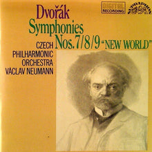 Laden Sie das Bild in den Galerie-Viewer, Antonín Dvořák / Václav Neumann, The Czech Philharmonic Orchestra : Symphonies Nos. 7/8/9 &quot;New World&quot; (2xCD, Comp)
