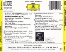 Charger l&#39;image dans la galerie, Richard Strauss – Berliner Philharmoniker ∙ Herbert von Karajan : Ein Heldenleben (CD, Album)
