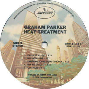 Graham Parker And The Rumour : Heat Treatment (LP, Album, Ter)