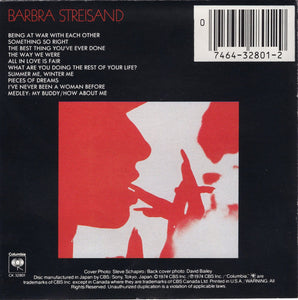 Barbra Streisand : The Way We Were (CD, Album, RE)