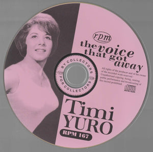 Timi Yuro : The Voice That Got Away (CD, Comp)