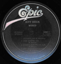 Laden Sie das Bild in den Galerie-Viewer, Jeff Beck : Wired (LP, Album, RE, Ter)
