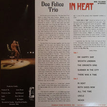 Load image into Gallery viewer, Dee Felice Trio : In Heat (LP, Album, RE)
