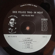 Load image into Gallery viewer, Dee Felice Trio : In Heat (LP, Album, RE)
