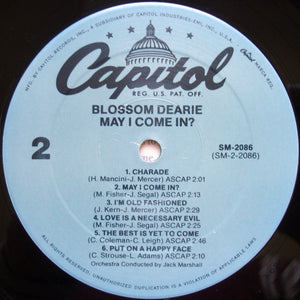 Blossom Dearie : May I Come In? (LP, Album, RE)