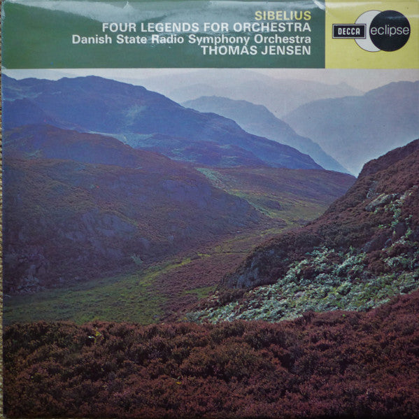 Sibelius*, Danish State Radio Symphony Orchestra*, Thomas Jensen : Four Legends For Orchestra (LP, RE, RM)