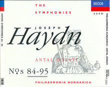 Load image into Gallery viewer, Joseph Haydn, Antal Dorati : The Symphonies Nos 84 - 95 (4xCD, Comp)
