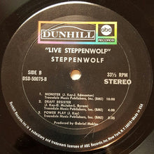 Laden Sie das Bild in den Galerie-Viewer, Steppenwolf : Live (2xLP, Album, Mon)
