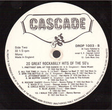 Laden Sie das Bild in den Galerie-Viewer, Various : 20 Great Rockabilly Hits Of The 50's (LP, Comp, Mono)
