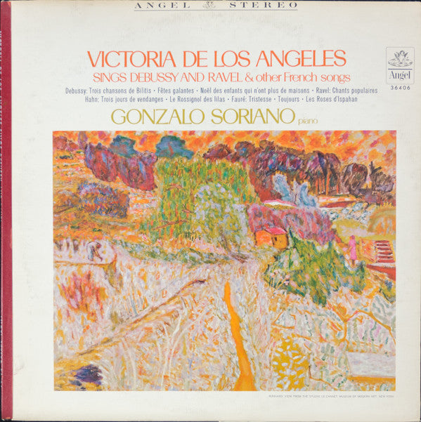 Victoria De Los Angeles - Claude Debussy / Maurice Ravel - Gonzalo Soriano : Victoria De Los Angeles Sings Debussy And Ravel & Other French Songs (LP, Album)