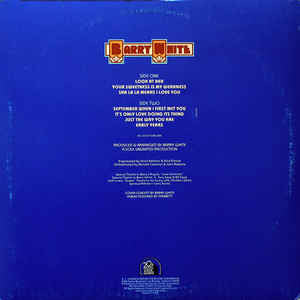 Barry White : Barry White The Man (LP, Album, Pit)