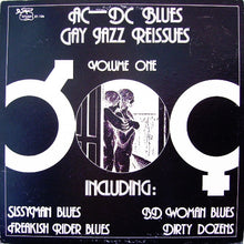 Laden Sie das Bild in den Galerie-Viewer, Various : AC-DC Blues (Gay Jazz Reissues Volume One) (LP, Comp, Mono, RE)

