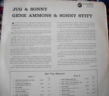 Laden Sie das Bild in den Galerie-Viewer, Gene Ammons / Sonny Stitt : Jug &amp; Sonny (LP, Album, RE)
