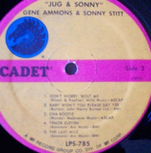 Laden Sie das Bild in den Galerie-Viewer, Gene Ammons / Sonny Stitt : Jug &amp; Sonny (LP, Album, RE)
