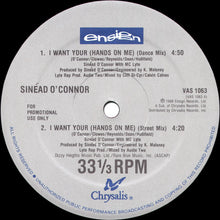 Laden Sie das Bild in den Galerie-Viewer, Sinéad O'Connor With M.C.Lyte* : I Want Your (Hands On Me) (12", Promo)
