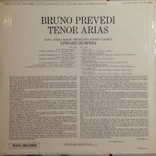 Laden Sie das Bild in den Galerie-Viewer, Bruno Prevedi, Royal Opera House Orchestra Covent Garden*, Edward Downes : Tenor Arias (LP, Mono)
