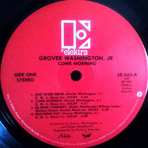 Grover Washington, Jr. : Come Morning (LP, Album, All)