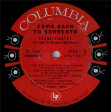 Load image into Gallery viewer, Frank Sinatra : Come Back To Sorrento (LP, Comp, Mono)
