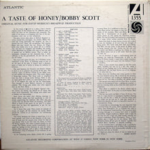 Laden Sie das Bild in den Galerie-Viewer, Bobby Scott : A Taste Of Honey (LP, Album, Mono)
