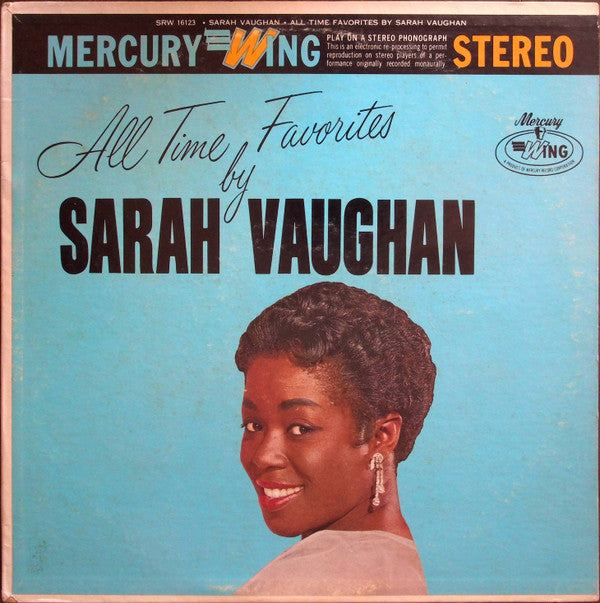 Sarah Vaughan : All Time Favorites (LP, Comp, RE)